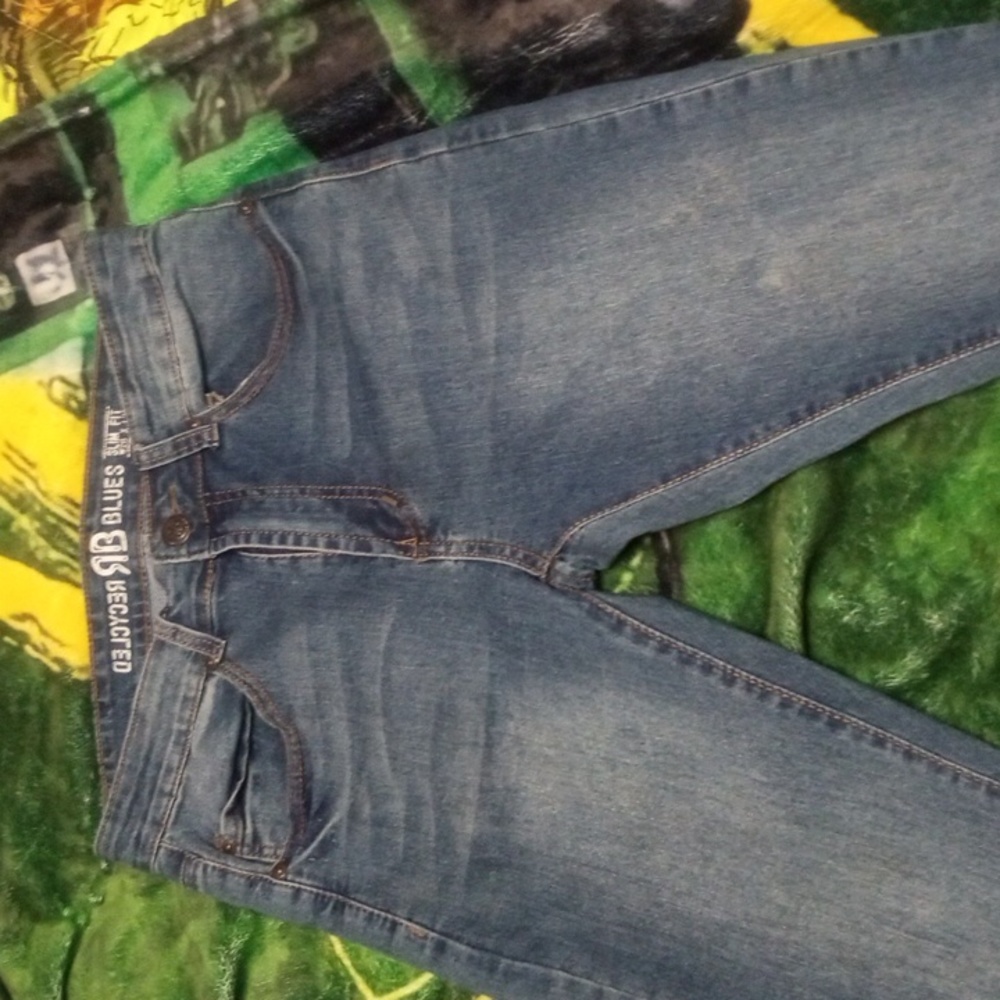 Recycled blues slim fit